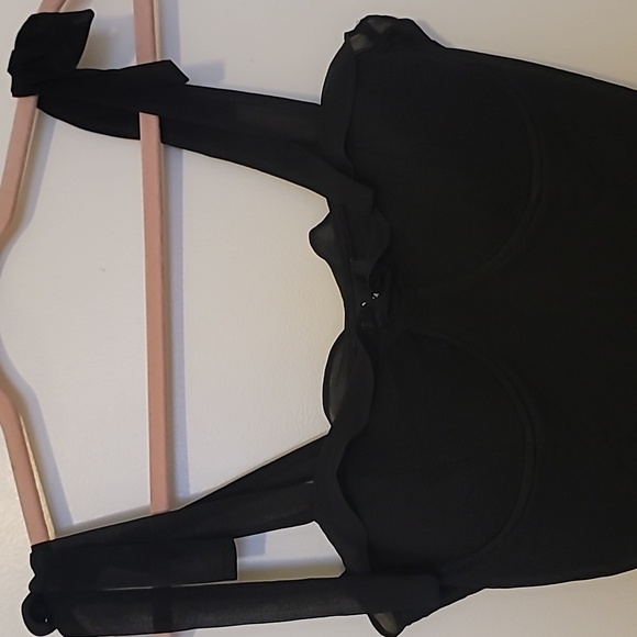 Lulus Ruffle Bodysuit - Picture 2 of 7